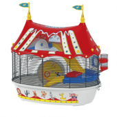 Оборудвана клетка за хамстер CAGE CIRCUS FUN 49,5х34х42,5см.
